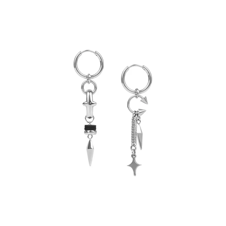 Серьги BLACKHEAD из нержавеющей стали унисекс