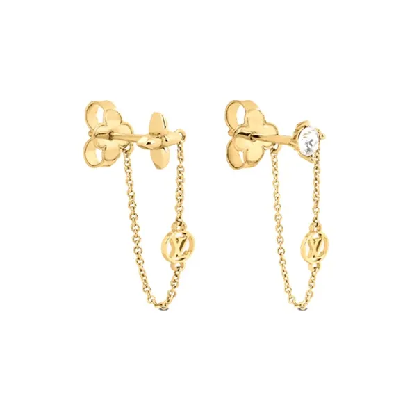 LOUIS VUITTON Petit Louis Earrings