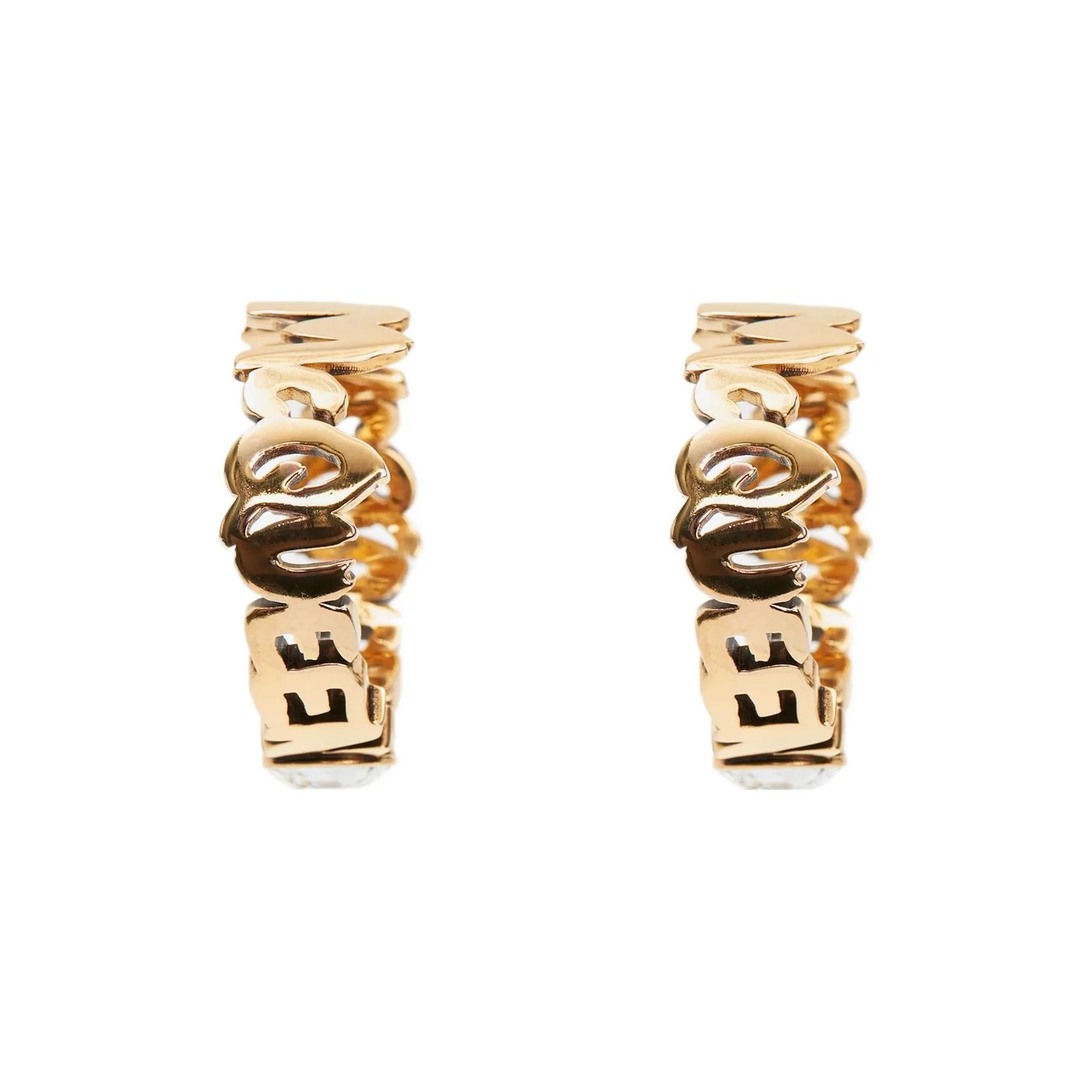 Alexander McQueen Серьги из бронзы Золотой Женские