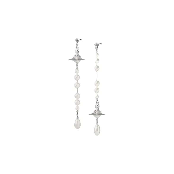 Vivienne Westwood Broken Pearl Earrings