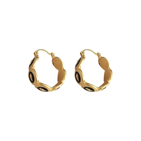 LILY LOTTY Серьги из сплава женские золотые