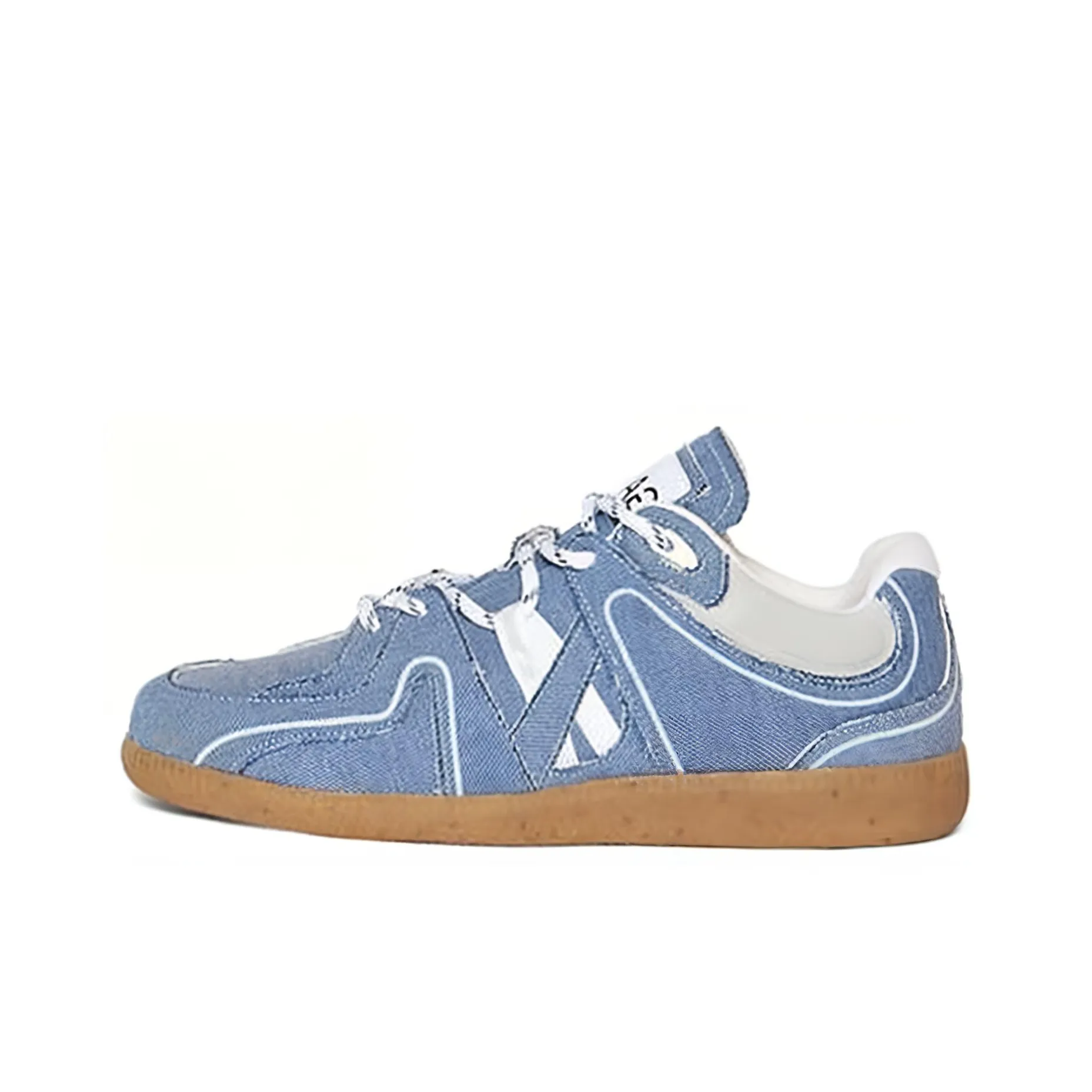 GANNI Low-Top Stylish Skateboarding Shoes Women's Blue