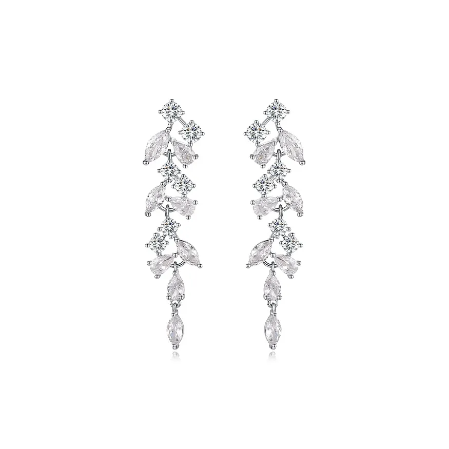 MCK 925 стерлинговое серебро серьги-гвоздики женские