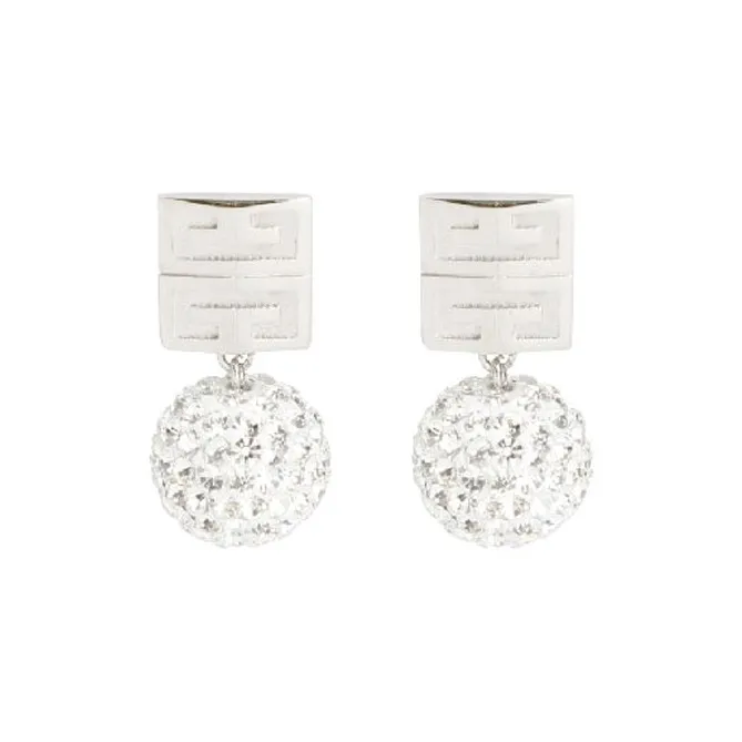 Givenchy 4G Embellished Stud Earrings