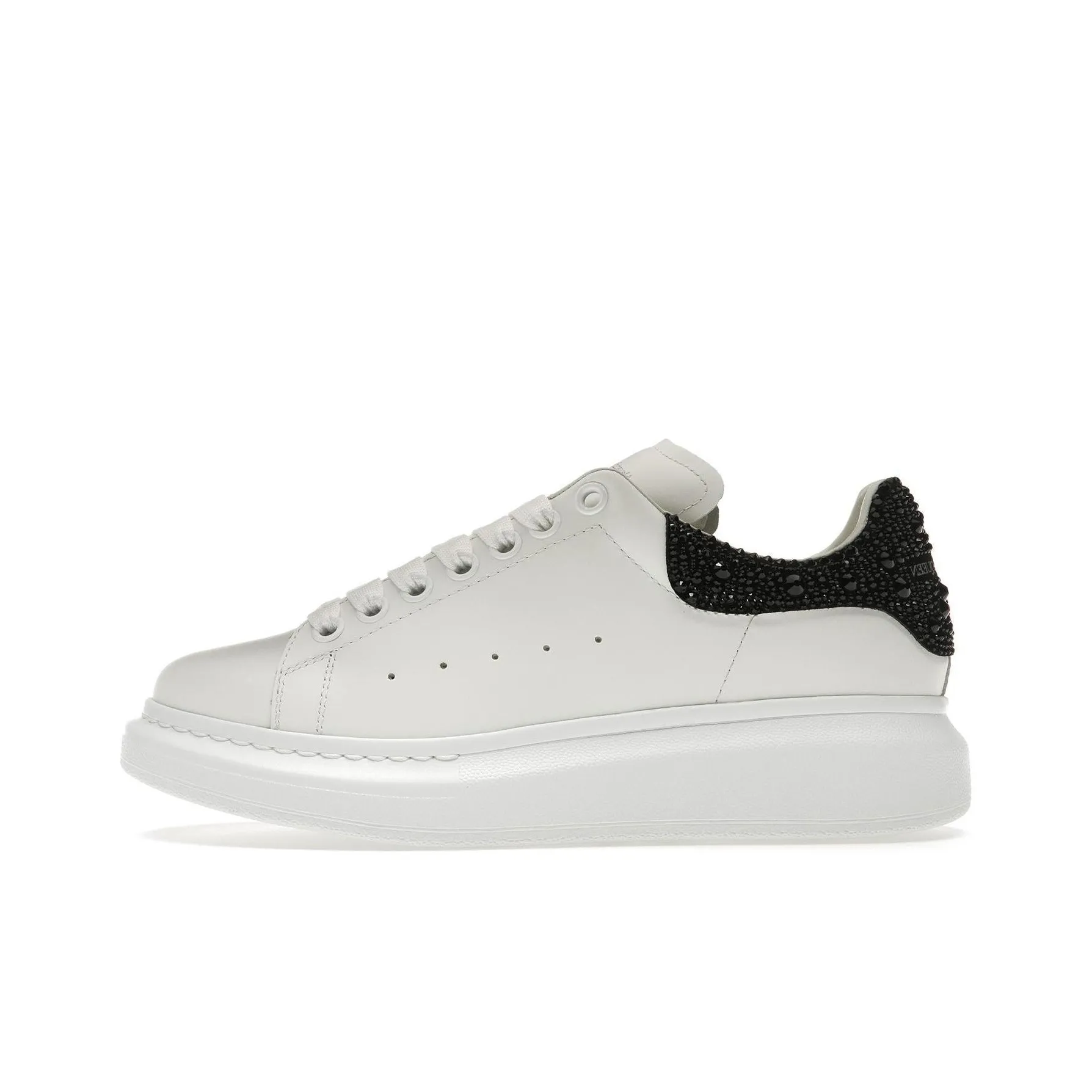 Alexander McQueen Oversized White Black Crystals Women's