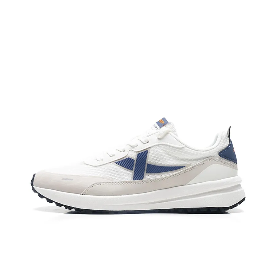 XTEP Casual Shoes Men's Low Top Sail White/Leather Gray/Gray Blue