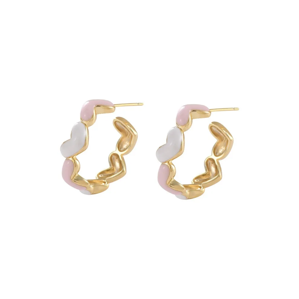 NATURALLYJOJO Серебро S925 Серьги-гвоздики Женские