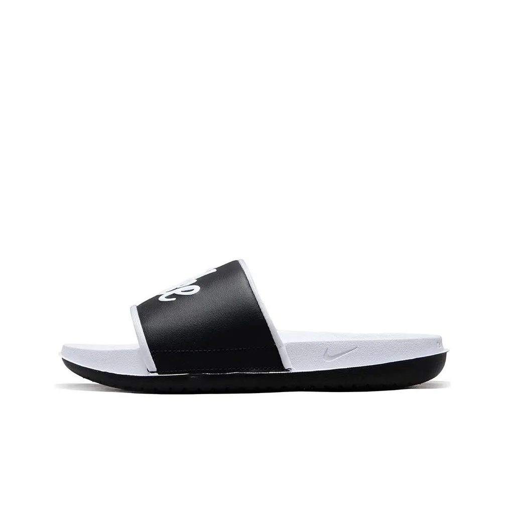 Nike Offcourt Slides 'White Black Mismatched' Women's