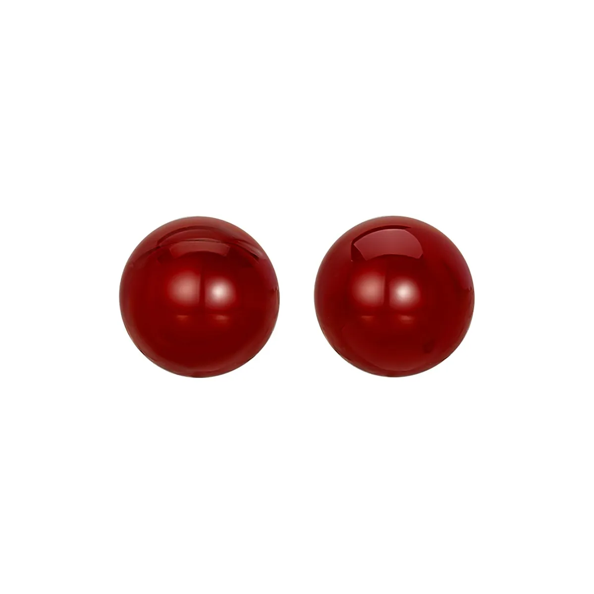 JAY Agate Stud Earrings Women's
