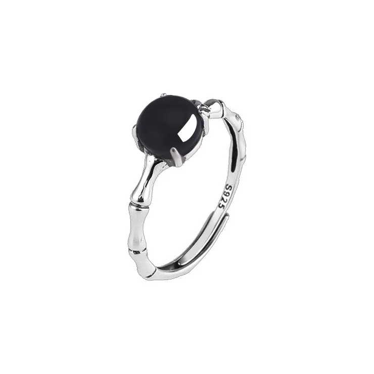 AWD Agate & Chalcedony Rings Women's Silver