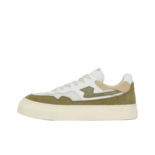 Stepney Workers Club Кроссовки для скейтбординга Low Top Бело-зеленый Унисекс