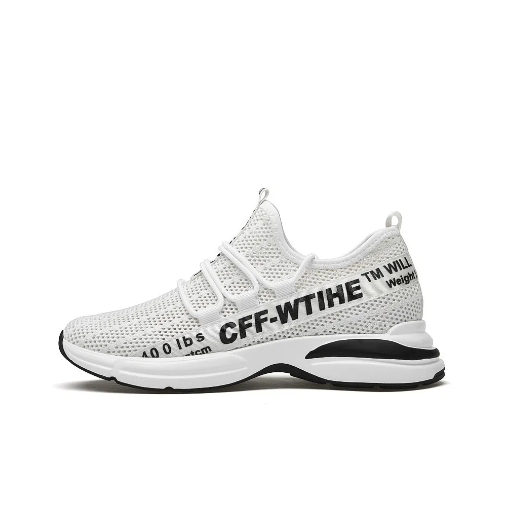 The Bull's House Anti-Slip And Wear-Resistant Breathable Low-Top Running Shoes 8cm Unisex