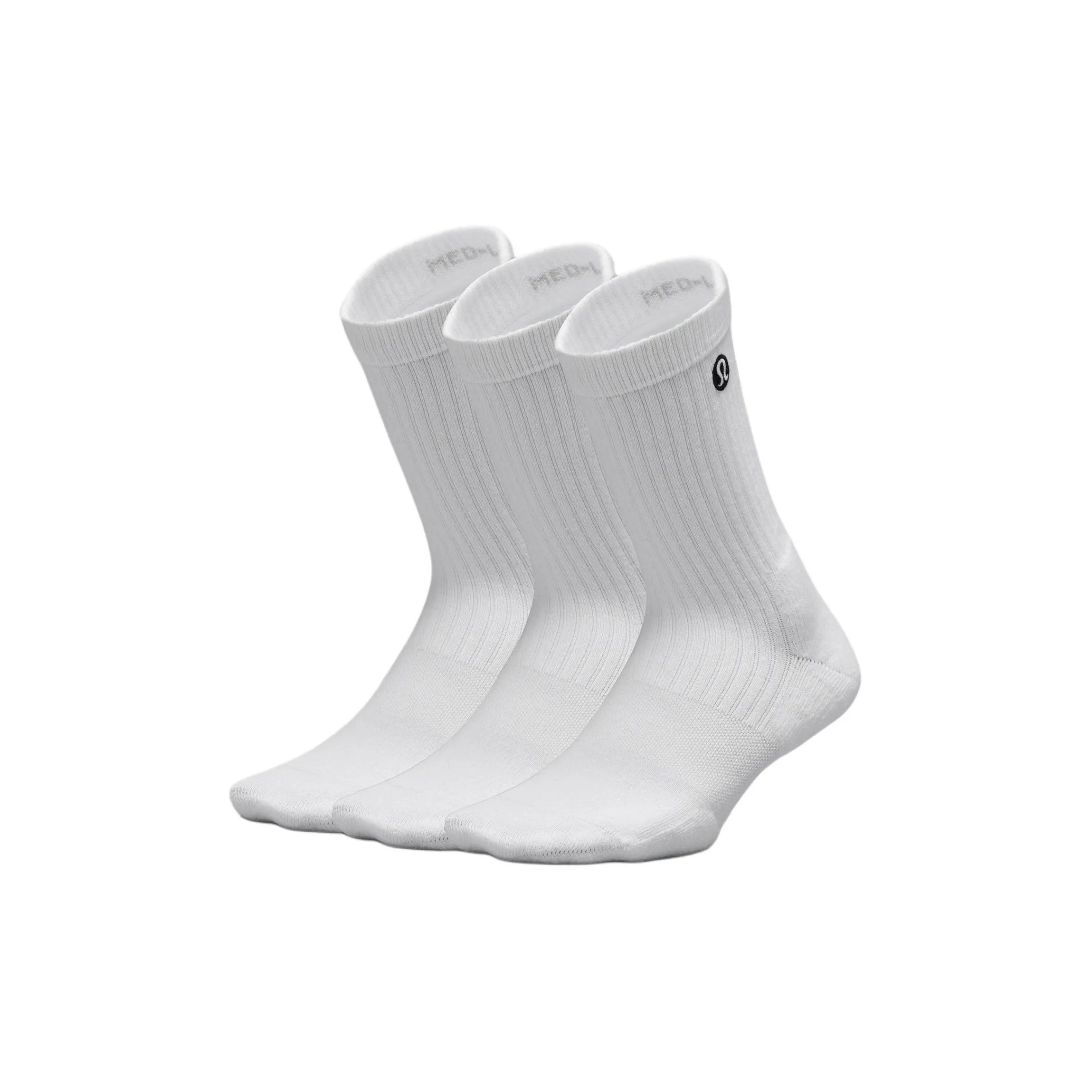 Lululemon Mid Calf Socks Women's 3 Pack White