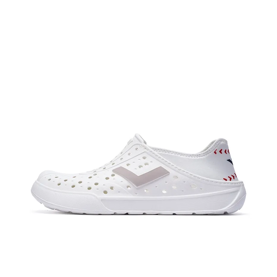 PONY Enjoy Clogs Unisex White Gray
