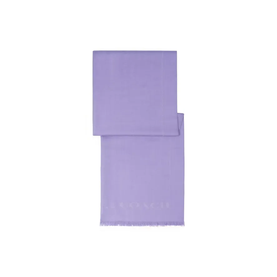 COACH Шерпа из трикотажа Шарфы Женские Фиолетовый