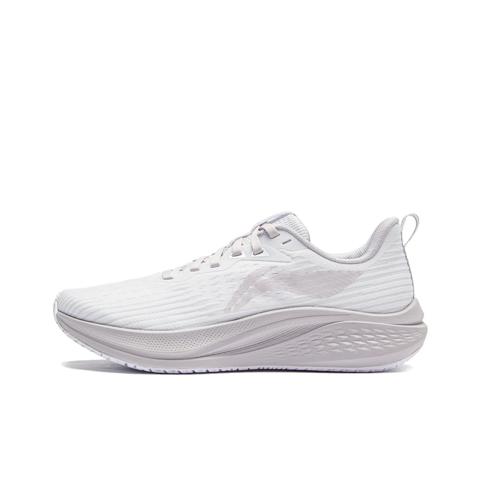 LiNing Red Hare 7 Cushioning, Slip Resistant, Lightweight Low Top Running Shoes Women's White Purple Gray