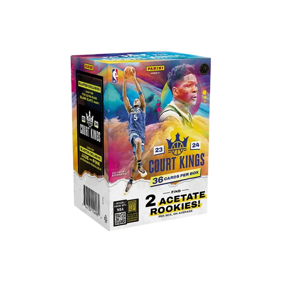 PANINI 23 24 Panini Court Kings Basketball Blaster Oil Painting Hand Rock Box Sports Cards