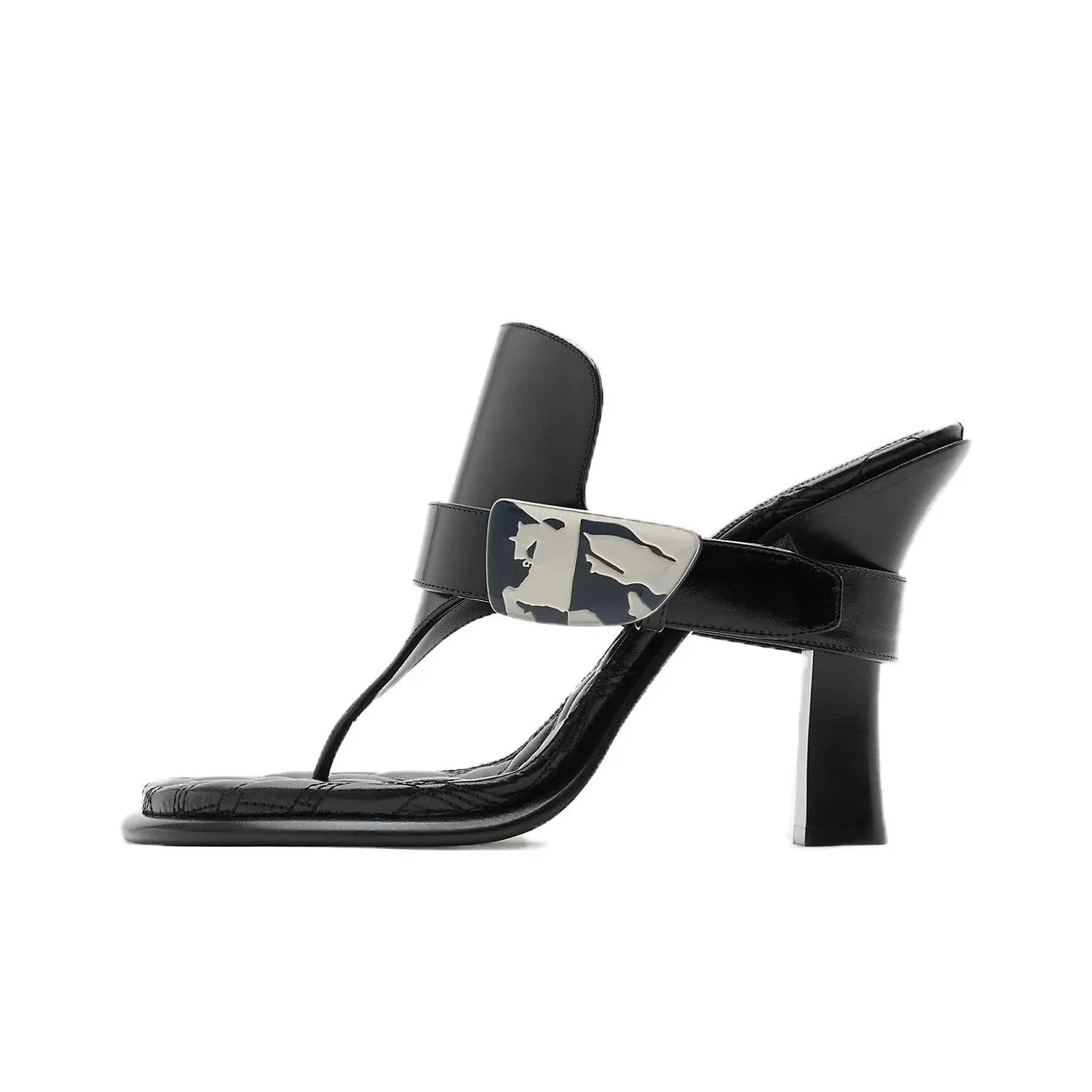 Burberry Bay Leather Sandals