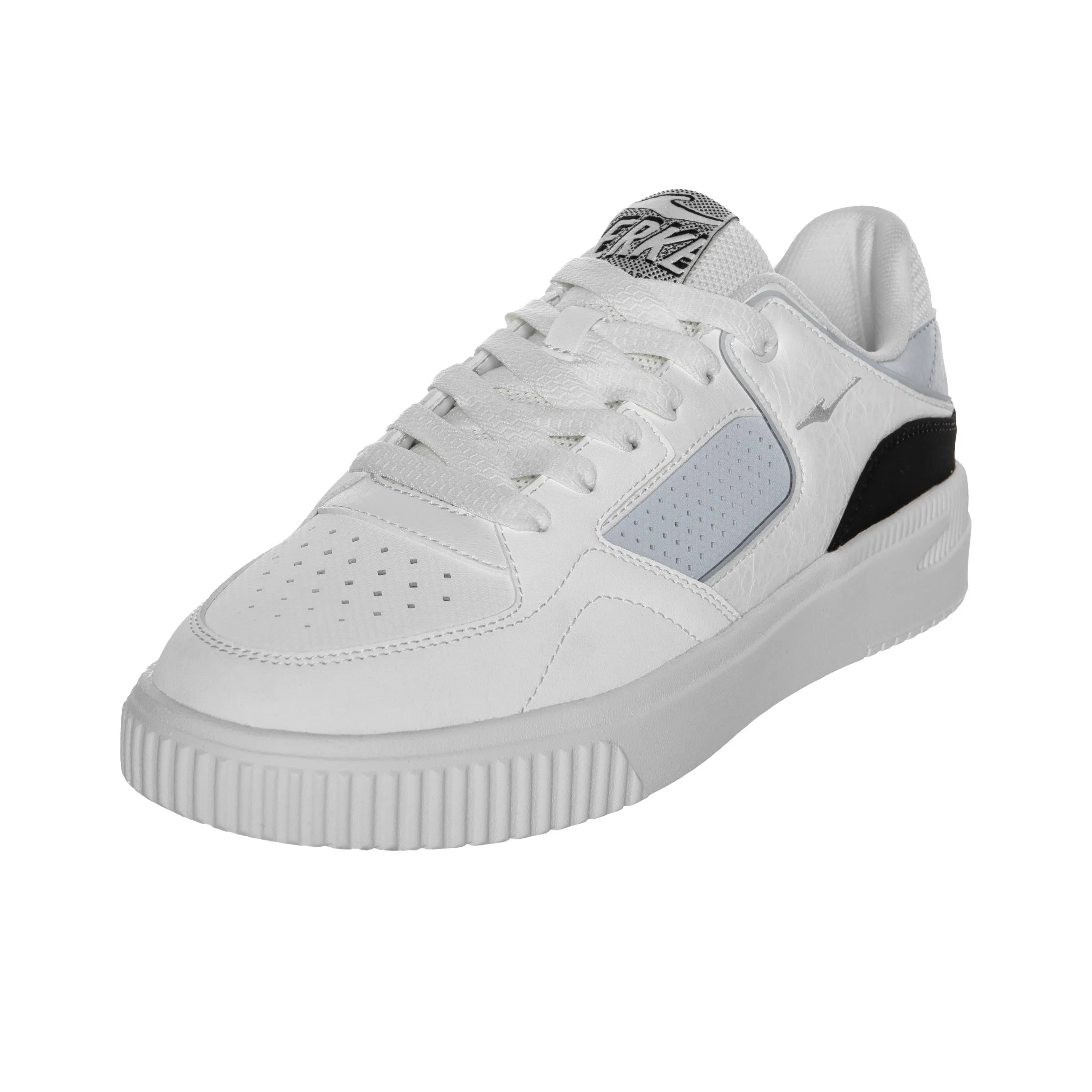 Erke Печенье 2,0 Амортизация Износостойкие Низкие Кроссовки для Скейтбординга Мужские Белые Серые