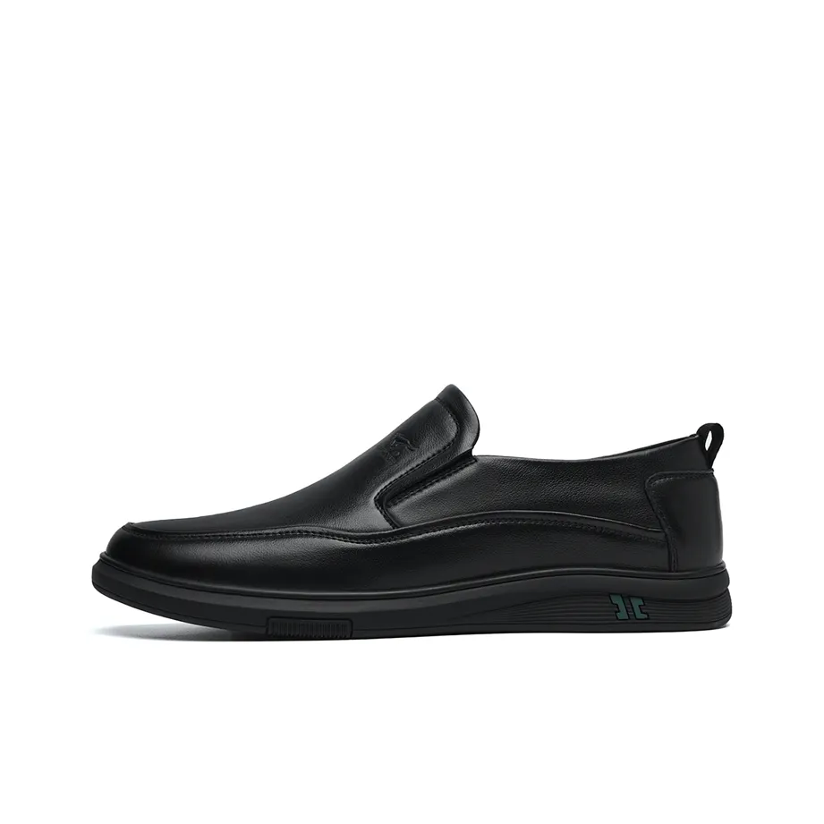 SEPTWOLVES Casual Leather Shoes Men's Black