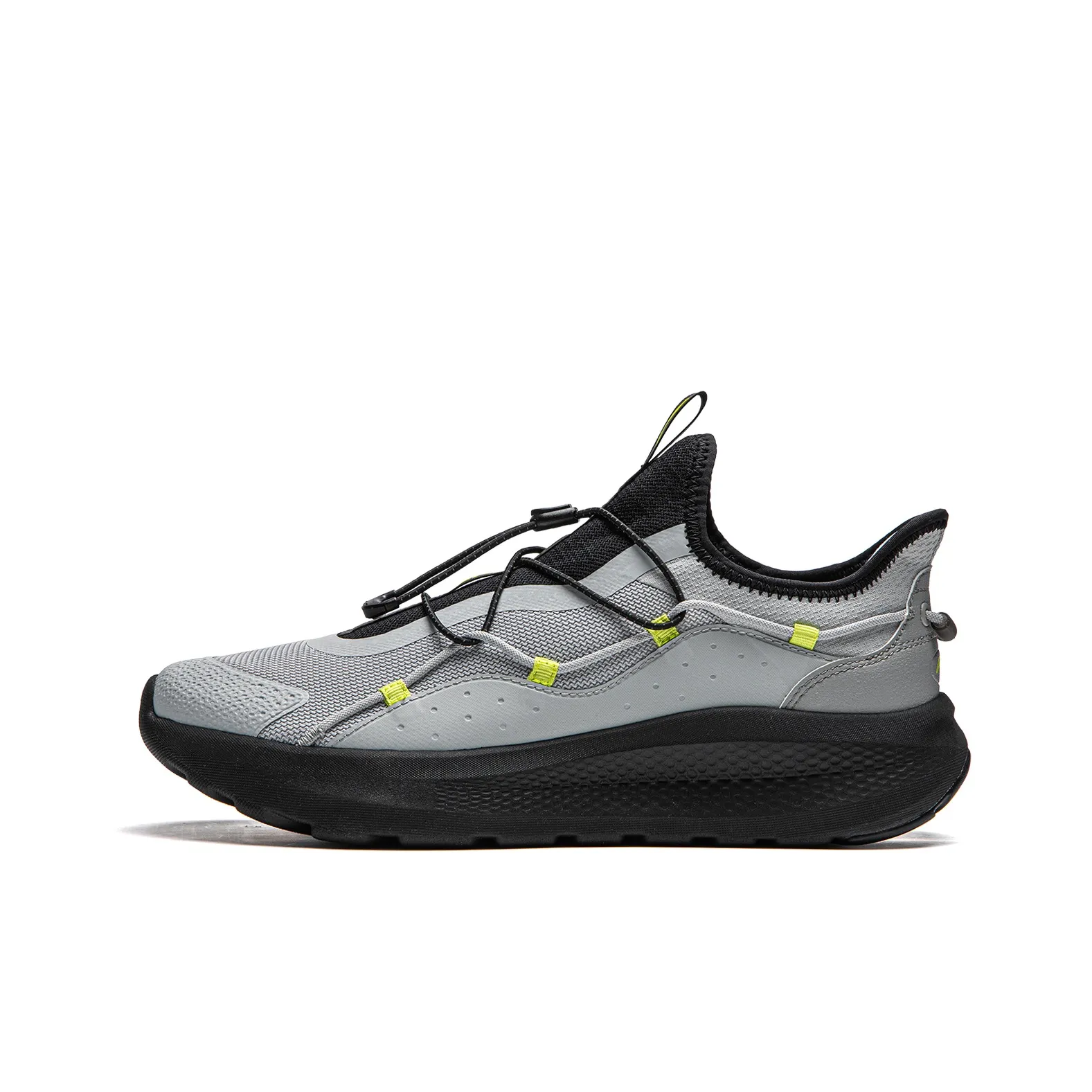LiNing Cloud Ease Slip On Low Top Casual Shoes Men's Mist Gray