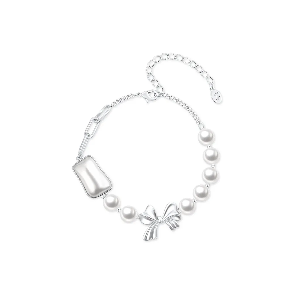 SIMPLE JOYS Браслеты из сплава с жемчугом женские