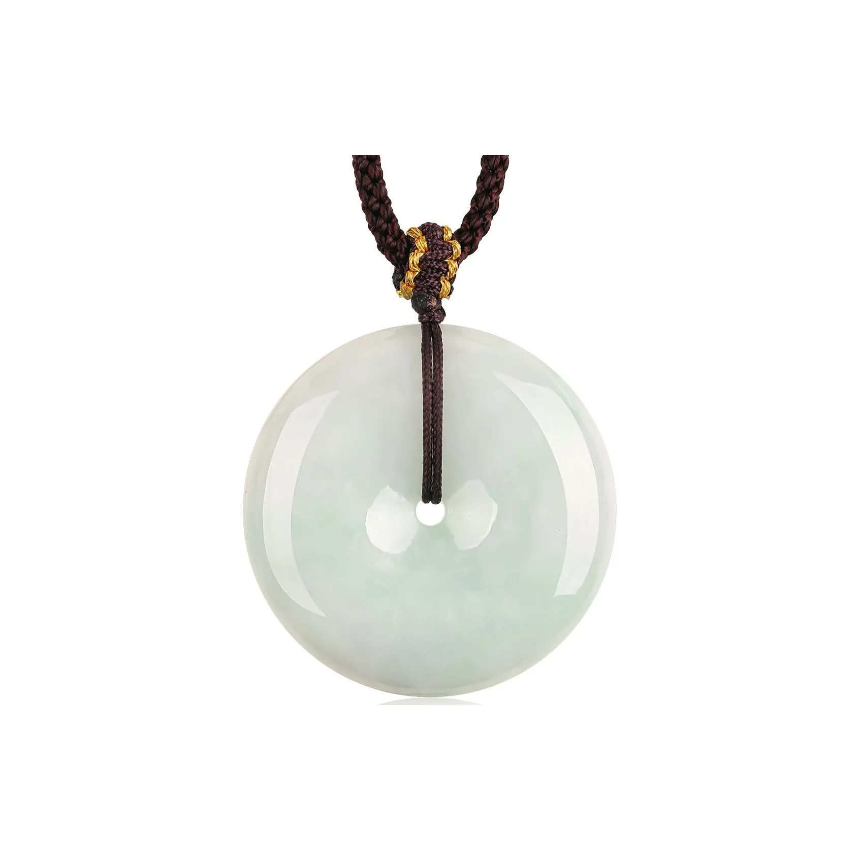 TAMINA Glutinous Jade Jadeite Pendants Unisex
