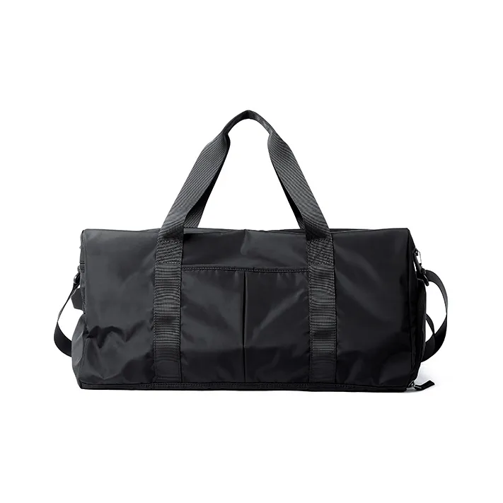 DOSRFINI Oxford Travel Bag Regular Unisex Black/Apricot White