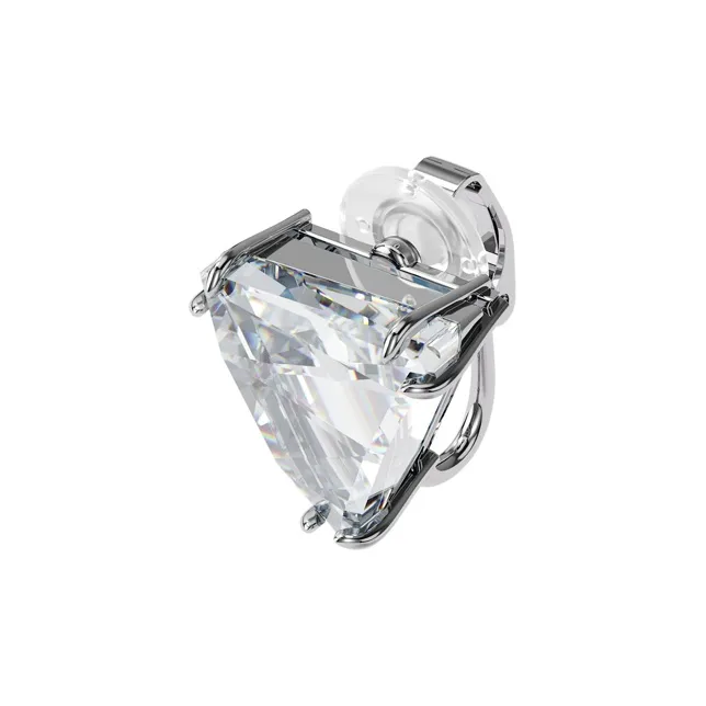 Swarovski Swarovski Element Clip-On Earrings Women's Silver