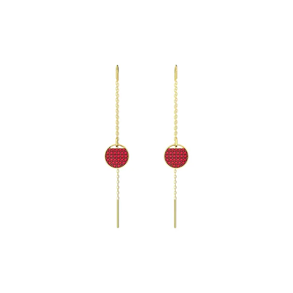 Swarovski Имбирные Серьги-подвески Женские