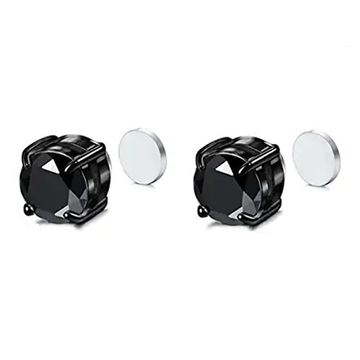 Inkopper Синтетический кубический цирконий Заколка для волос Серьги Унисекс