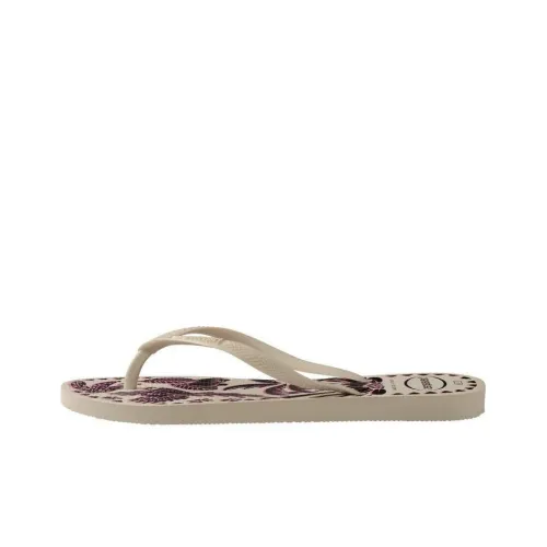 Havaianas Шлепанцы Бежево-черные Женские