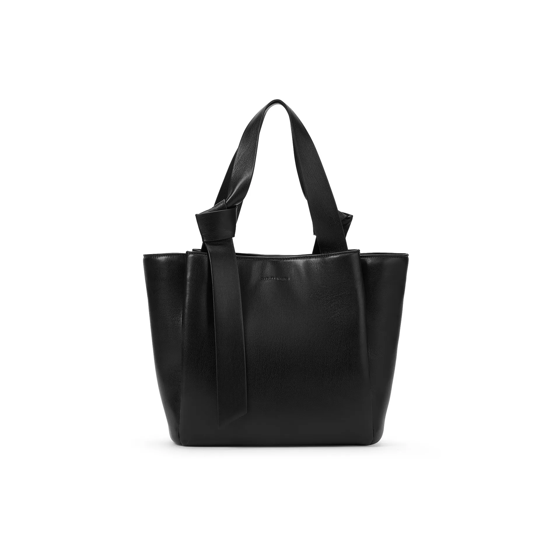 CHARLES KEITH Сумка через плечо из синтетической кожи большая женская цвет мел белый черный