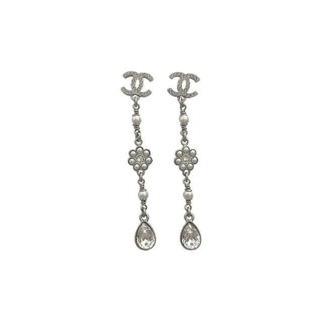 CHANEL 2021 Cc Mark Earrings