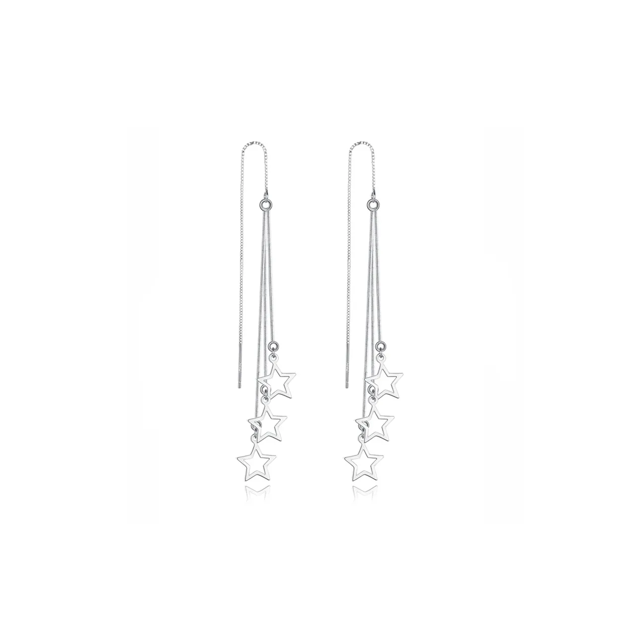 Centennial Chuanqi 990 Серьги в форме капли серебряные женские