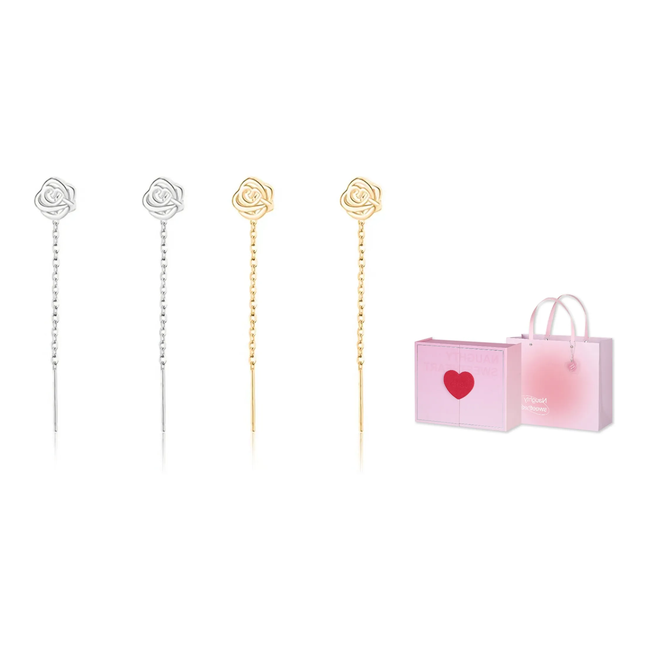 CMFY Серьги-подвески из сплава женские