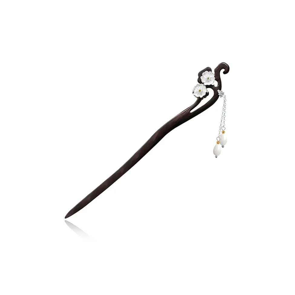 GIFU Персиковое дерево/Сплав/Искусственная жемчужина Шпильки для волос Женские