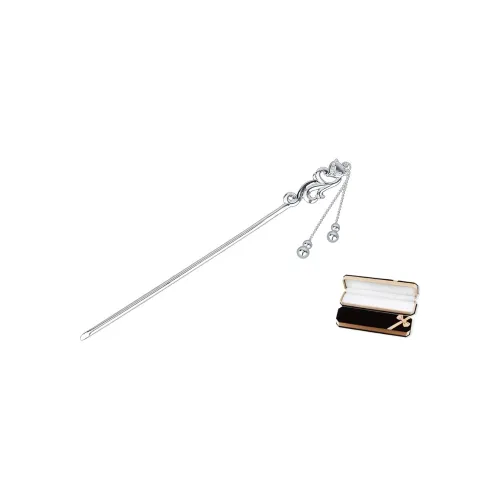 CARLHEIM S990 Серебряные шпильки для волос, женские