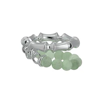 MARSEVEN Clip ON Серьги Зеленый Женские