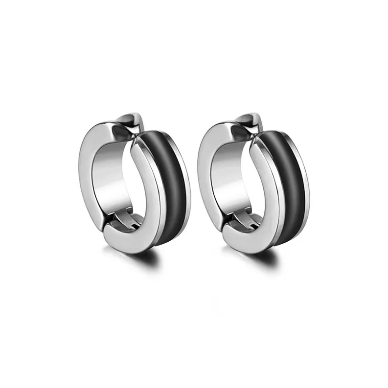 Ringlove Титановая сталь Нижняя заколка Серьги On Мужской