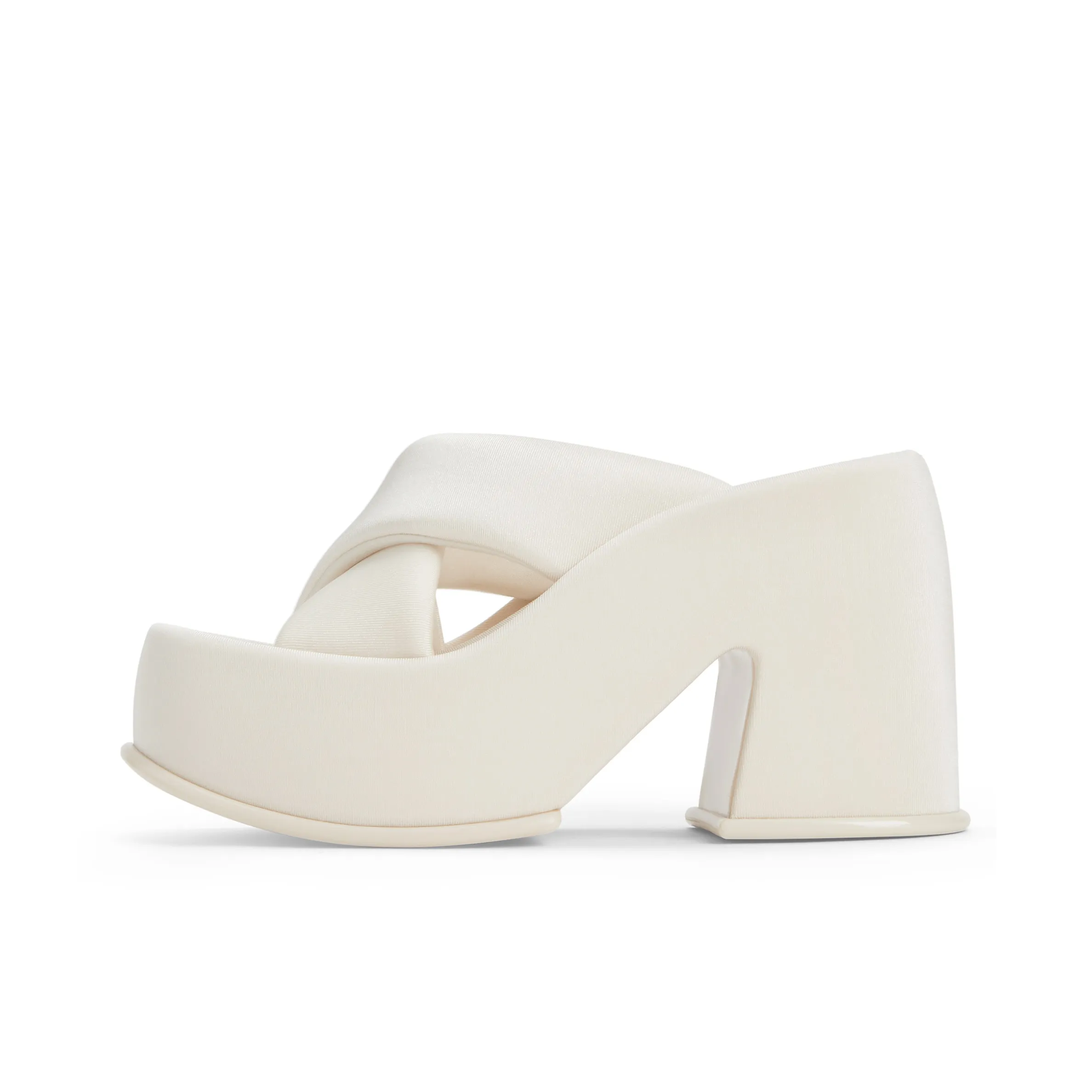 CHARLES KEITH Слипоны Женские Черный Текстурированный Мел Белый Оранжевый