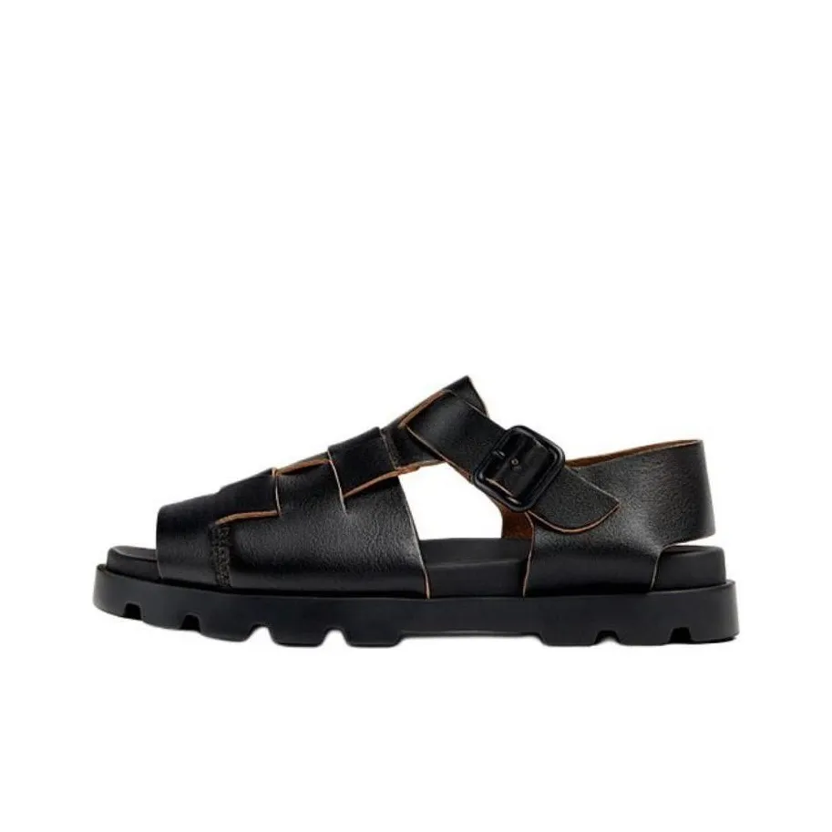 CAMPER Brutus Roman Sandals Men's Black