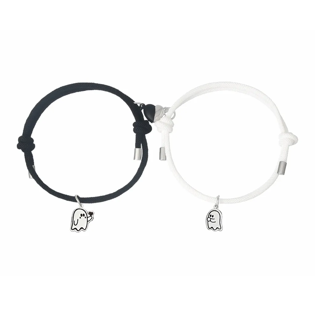 MUYAN Титановый стальной браслет "Сердцебиение" и "Призрак" унисекс