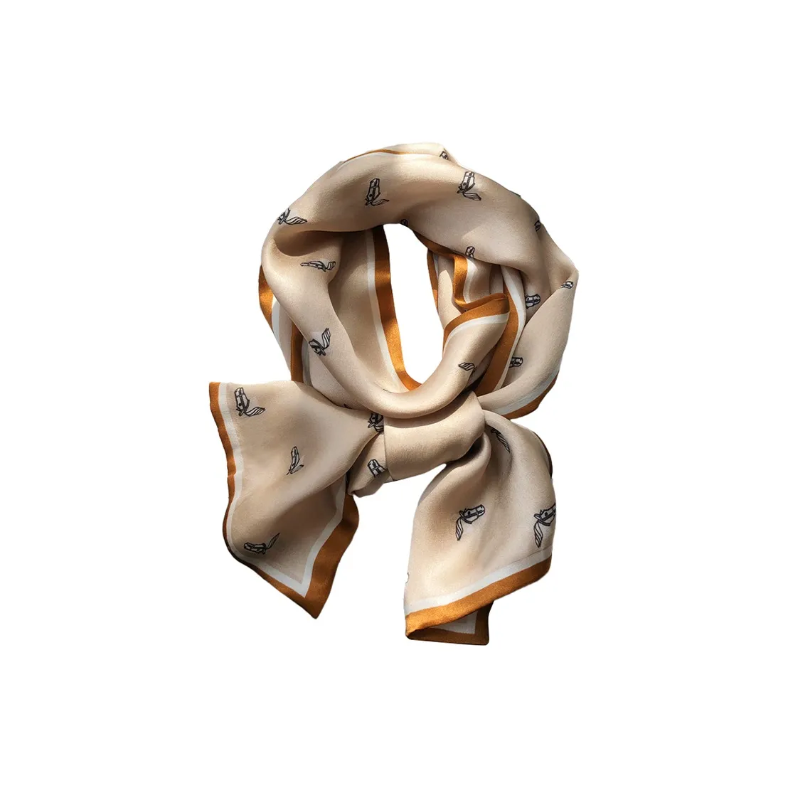 VINEY Шелковые шарфы для женщин