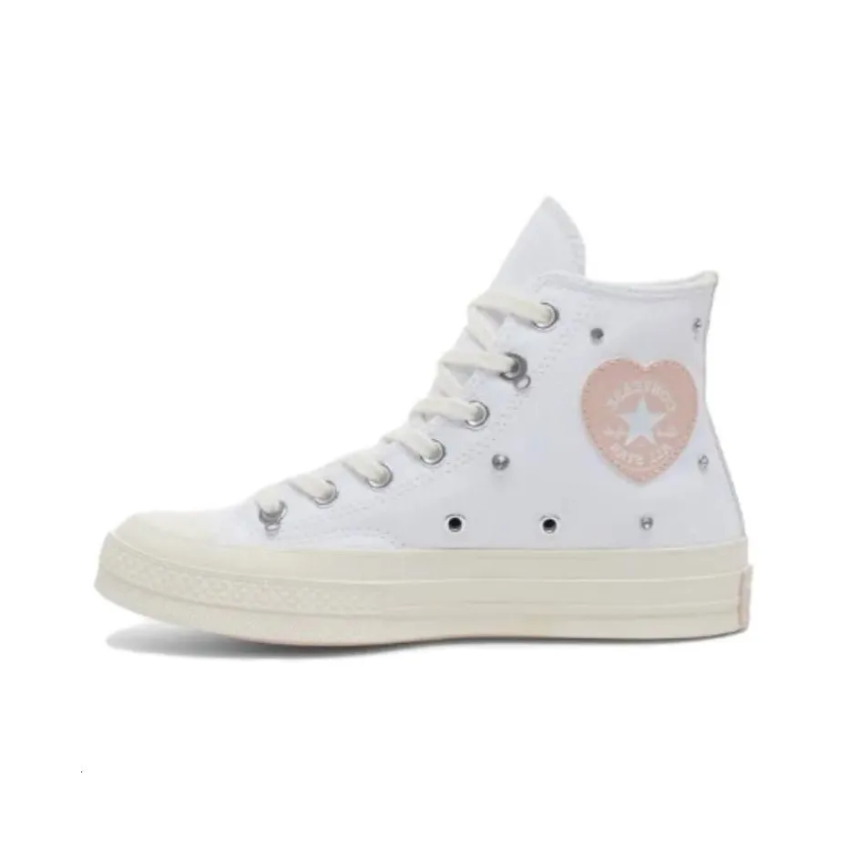 Конверс 1970s Износостойкие Высокие Кеды Унисекс Белые