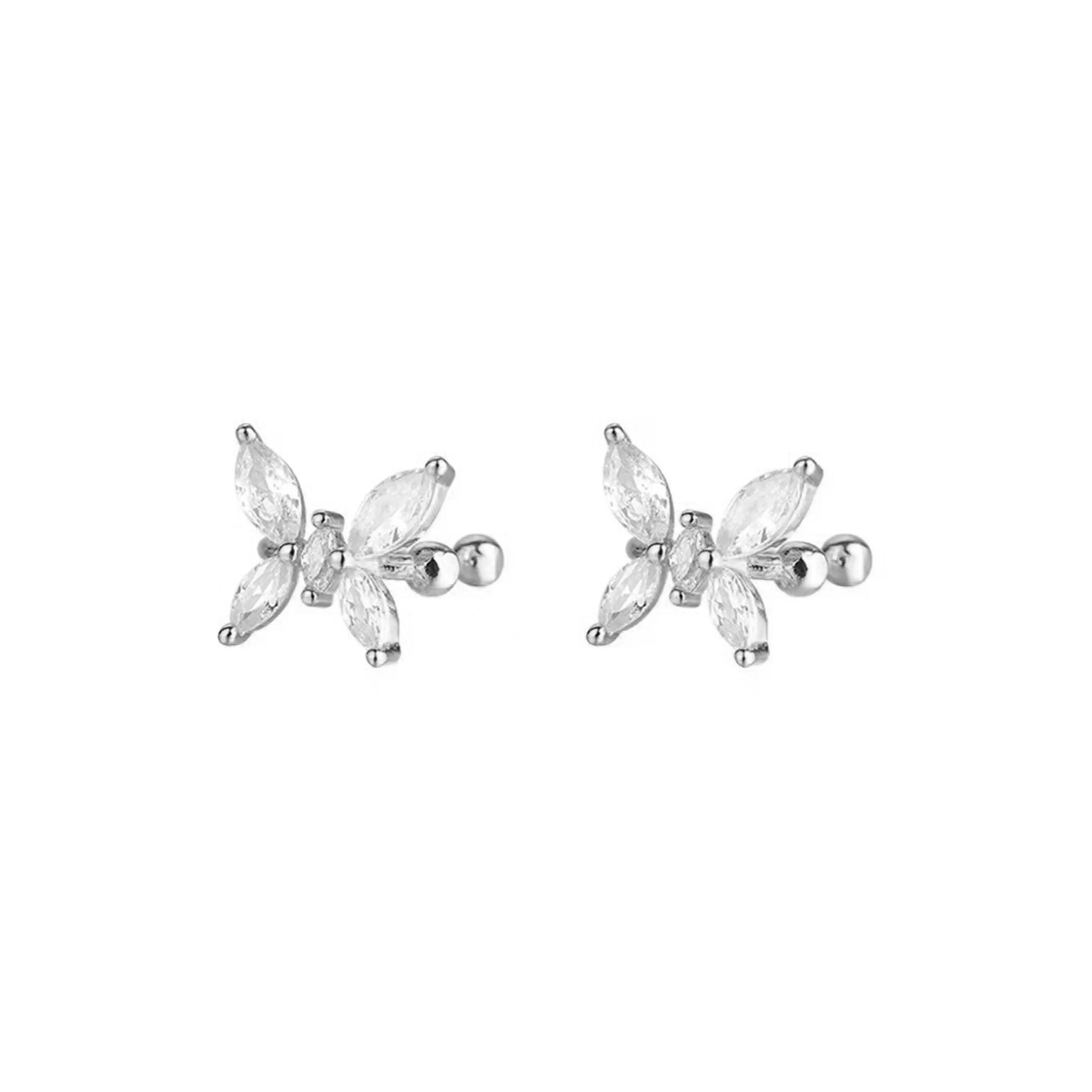 IOTS Сплав Clip ON Серьги Женские