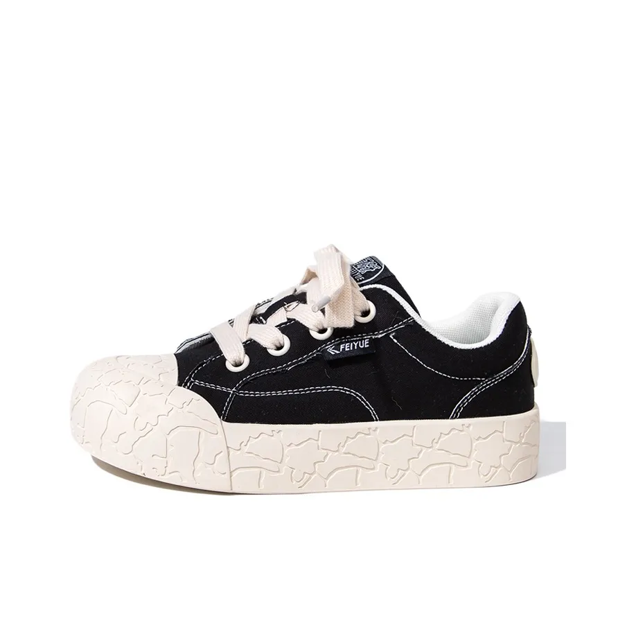 Feiyue Low Top Canvas Shoes Women's Black