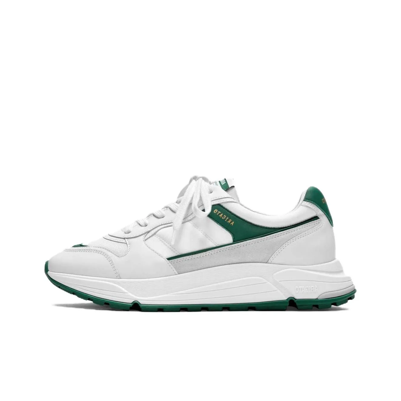 Axel Arigato Casual Shoes Men Low Top White Green
