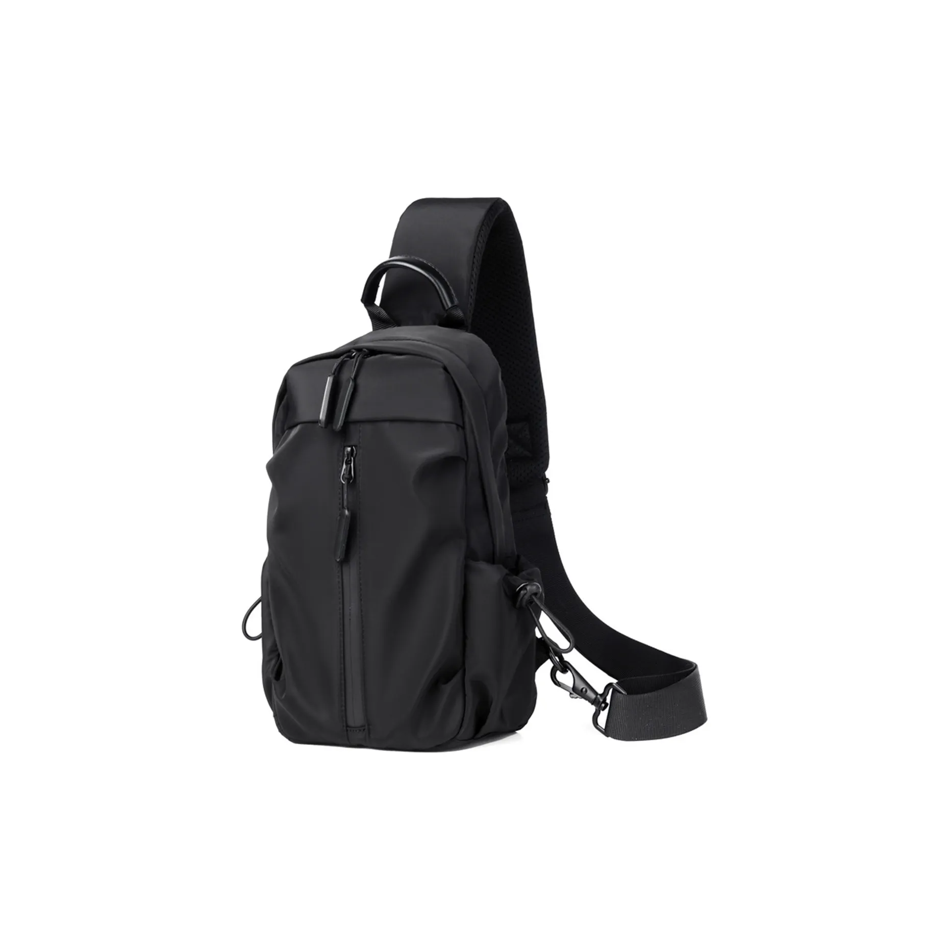 TINYAT Fabric Sling Bag Regular Unisex Black/Gray/Blue