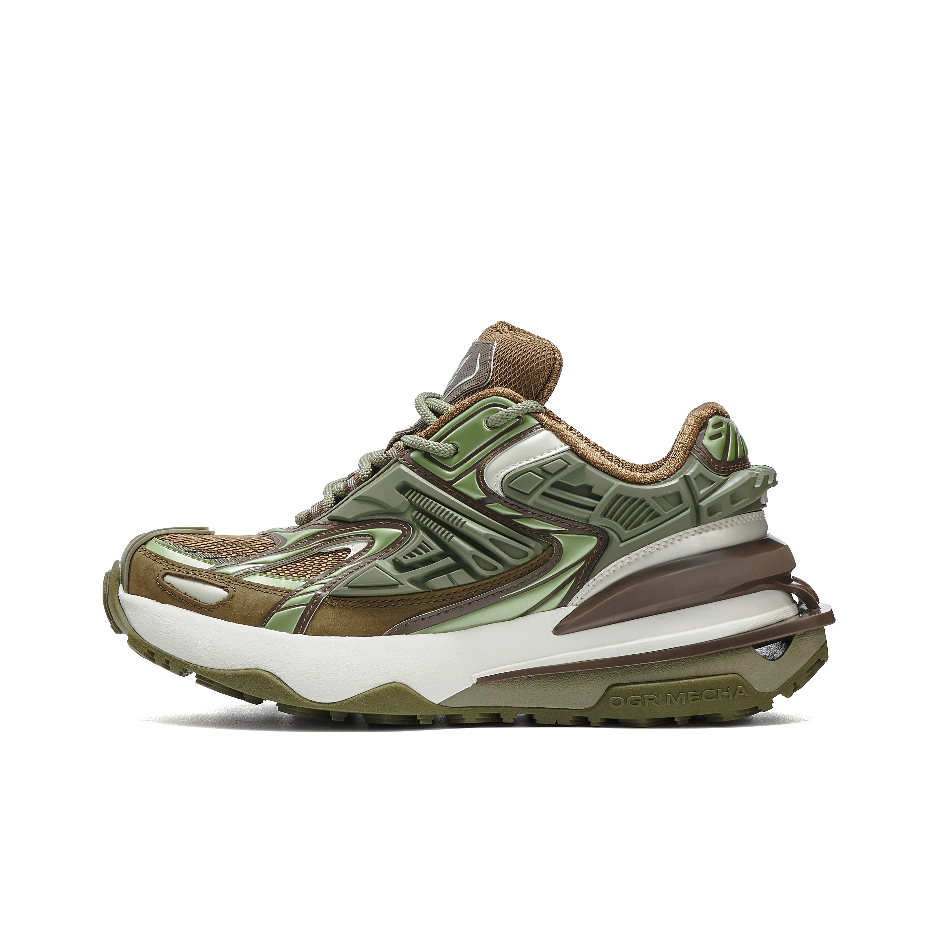 OGR Амортизация Износостойкие Низкие Кроссовки для Бега Унисекс Коричневый